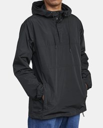 3 Krail - Anorak pour Homme Noir U1JKRMRVF0 RVCA