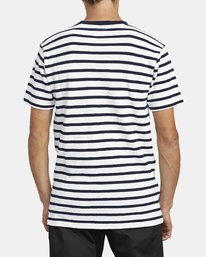 2 Greenwich Stripe - Kurzärmliges Oberteil für Männer  U1KTRDRVF0 RVCA