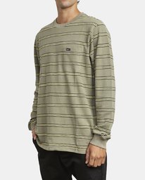 3 Bloom Pique - Long Sleeve Top for Men  U1KTRFRVF0 RVCA