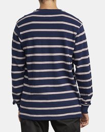 2 Bloom Pique - Long Sleeve Top for Men Blue U1KTRFRVF0 RVCA