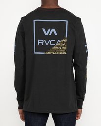 3 Fraction - Long Sleeve T-Shirt for Men  U1LSRBRVF0 RVCA
