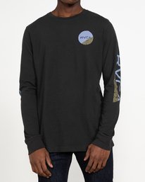 2 Fraction - Long Sleeve T-Shirt for Men  U1LSRBRVF0 RVCA