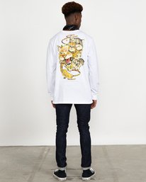 4 Shintaro Kago Cats - Longsleeve für Männer  U1LSRDRVF0 RVCA