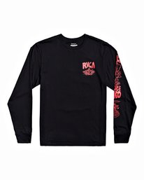 1 Grant Kratzer Barbarian - T-shirt manches longues pour Homme  U1LSRGRVF0 RVCA