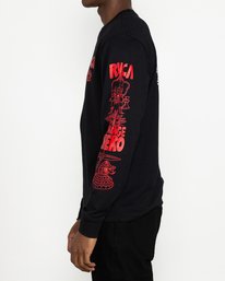 4 Grant Kratzer Barbarian - T-shirt manches longues pour Homme  U1LSRGRVF0 RVCA