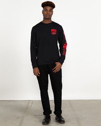 5 Grant Kratzer Barbarian - T-shirt manches longues pour Homme  U1LSRGRVF0 RVCA
