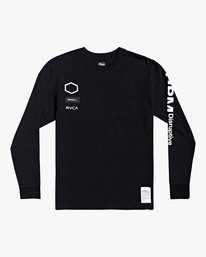 0 DPM Long Sleeve - T-Shirt for Men  U1LSRHRVF0 RVCA
