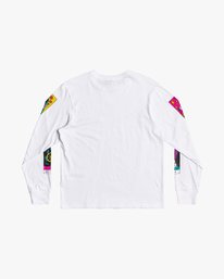 1 Superblast Tarot - Longsleeve für Männer Weiss U1LSSARVF0 RVCA
