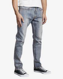 4 Daggers - Jean Slim pour Homme Bleu U1PNRKRVF0 RVCA