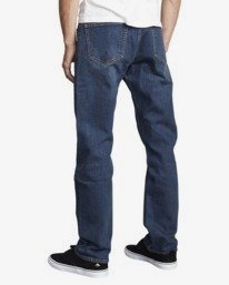 6 Weekend - Jean Straight fit pour Homme Bleu U1PNRLRVF0 RVCA