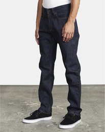 4 Weekend - Jean Straight fit pour Homme Bleu U1PNRLRVF0 RVCA