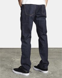 5 Weekend - Jean Straight fit pour Homme Bleu U1PNRLRVF0 RVCA