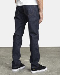 6 Weekend - Jean Straight fit pour Homme Bleu U1PNRLRVF0 RVCA