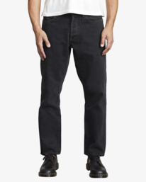 7 New Dawn - Jean Straight fit pour Homme Noir U1PNRMRVF0 RVCA