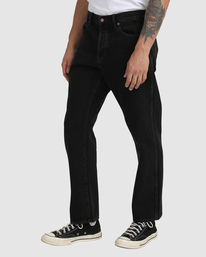 3 New Dawn - Jean Straight fit pour Homme Noir U1PNRMRVF0 RVCA