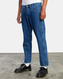 3 New Dawn - Vaqueros de corte recto para Hombre Azul U1PNRMRVF0 RVCA