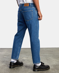 4 New Dawn - Vaqueros de corte recto para Hombre Azul U1PNRMRVF0 RVCA