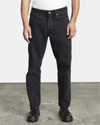 6 New Dawn - Jean Straight fit pour Homme Noir U1PNRMRVF0 RVCA