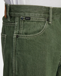 2 Americana - Vaqueros de corte relajado para Hombre Verde U1PNRORVF0 RVCA