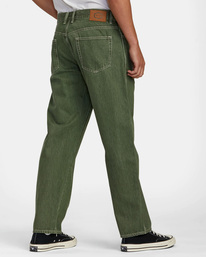4 Americana - Vaqueros de corte relajado para Hombre Verde U1PNRORVF0 RVCA