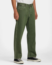 5 Americana - Vaqueros de corte relajado para Hombre Verde U1PNRORVF0 RVCA