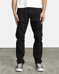 0 Daggers - Slim Fit Jeans for Men Black U1PNRQRVF0 RVCA