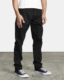 5 Daggers - Slim Fit Jeans for Men Black U1PNRQRVF0 RVCA