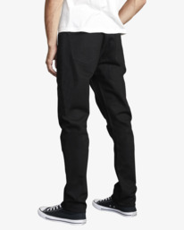 6 RVCA Rockers - Jean Skinny pour Homme Noir U1PNRTRVF0 RVCA