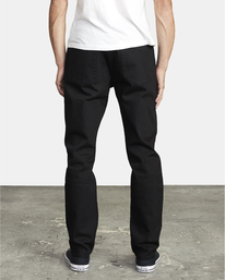 3 RVCA Rockers - Jean Skinny pour Homme Noir U1PNRTRVF0 RVCA