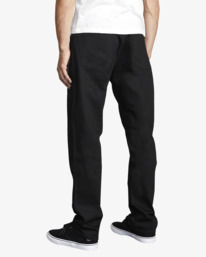 11 Weekend - Jeans mit Straight Fit f&uuml;r M&auml;nner Schwarz U1PNRURVF0 RVCA