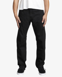 7 Weekend - Jeans mit Straight Fit f&uuml;r M&auml;nner Schwarz U1PNRURVF0 RVCA
