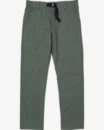 0 All Time Surplus - Pantalón de corte recto para Hombre Verde U1PTRDRVF0 RVCA