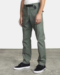 3 All Time Surplus - Pantalón de corte recto para Hombre Verde U1PTRDRVF0 RVCA