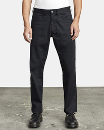 0 NEW DAWN PRESSED PANT Sort U1PTRHRVF0 RVCA