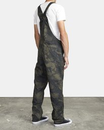 5 Chainmail - Pantalón de Peto Carpintero para Hombre  U1PTRIRVF0 RVCA
