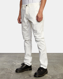 3 Daggers - Chinos für Männer Weiss U1PTRJRVF0 RVCA