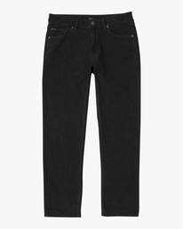 8 Daggers Pigment - Pantalon en velours c&ocirc;tel&eacute; pour Homme Noir U1PTRKRVF0 RVCA