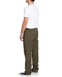 6 Daggers Pigment - Pantaloni di Velluto da Uomo Green U1PTRKRVF0 RVCA