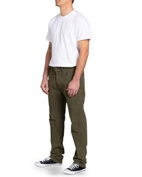 4 Daggers Pigment - Pantaloni di Velluto da Uomo Green U1PTRKRVF0 RVCA