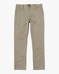 13 The Weekend Stretch - Pantalon pour Homme Beige U1PTRLRVF0 RVCA