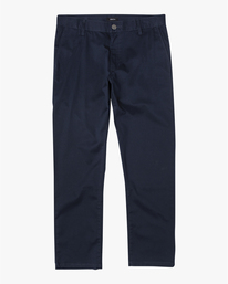 13 The Weekend Stretch - Pantalon pour Homme Bleu U1PTRLRVF0 RVCA