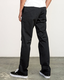 2 The Weekend Stretch - Pantalones para Hombre Negro U1PTRLRVF0 RVCA