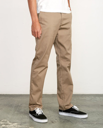 5 The Weekend Stretch - Hose für Männer Beige U1PTRLRVF0 RVCA
