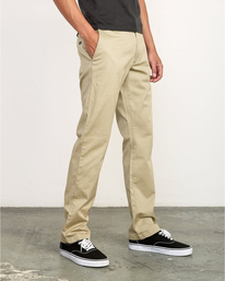 11 The Weekend Stretch - Pantalon pour Homme Beige U1PTRLRVF0 RVCA