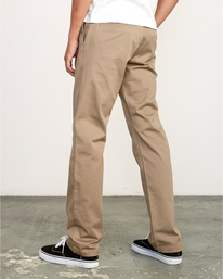 9 The Weekend Stretch - Pantalon pour Homme Beige U1PTRLRVF0 RVCA