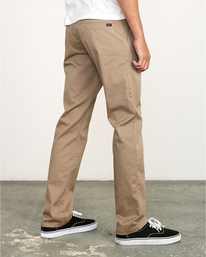10 The Weekend Stretch - Pantalon pour Homme Beige U1PTRLRVF0 RVCA