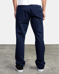 7 The Weekend Stretch - Pantalon pour Homme Bleu U1PTRLRVF0 RVCA