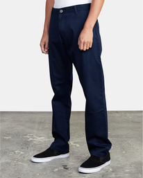 8 The Weekend Stretch - Pantalon pour Homme Bleu U1PTRLRVF0 RVCA