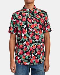 1 Stacey Rozich - Short Sleeve Shirt for Men Multi U1SHRARVF0 RVCA