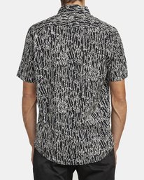 2 Jungle Fuzz - Short Sleeve Shirt for Men Black U1SHRCRVF0 RVCA